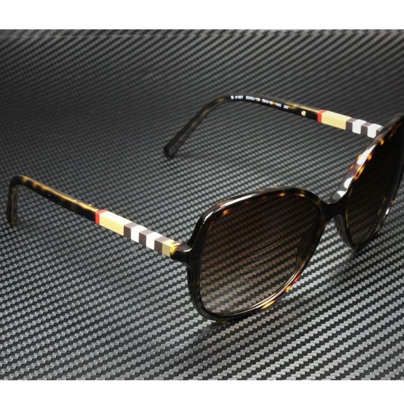 Burberry Dark Havana Women 58mm Sunglasses - Picture 3 of 5